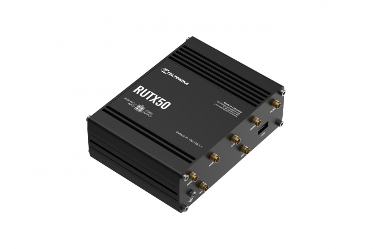 Teltonika RUTX50 5G/4G/3G-modem en wifi-router