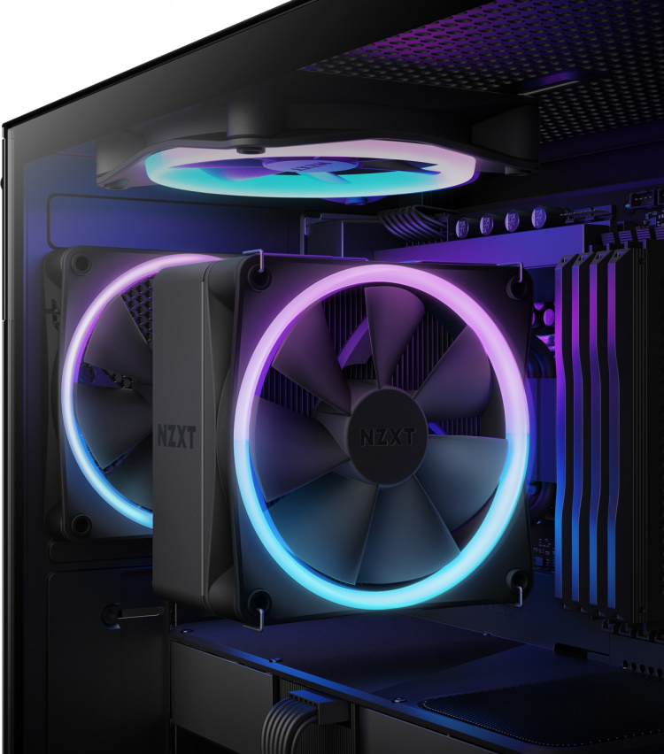 NZXT T120 RGB-processorkoeler, zwart