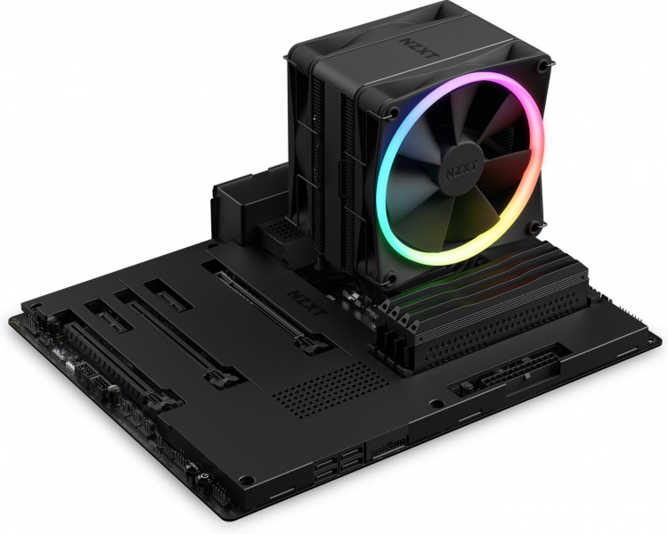 NZXT T120 RGB-processorkoeler, zwart
