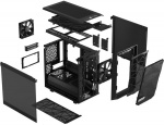 Fractal Design Meshify 2 Nano Mini-ITX-behuizing, zwart
