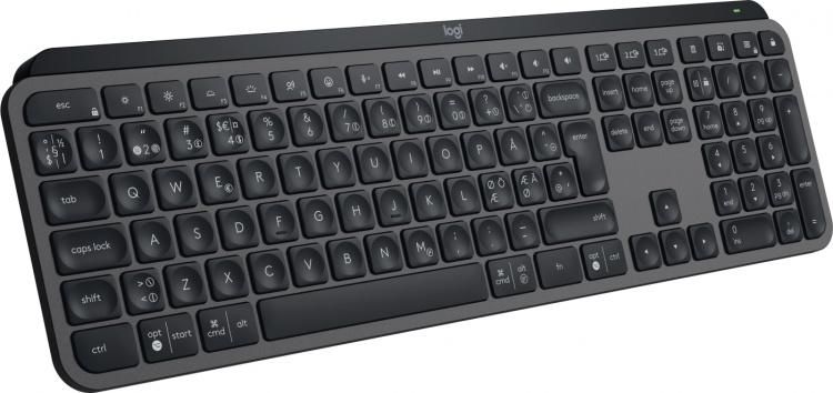 Logitech MX Keys S-toetsenbord, grafietgrijs