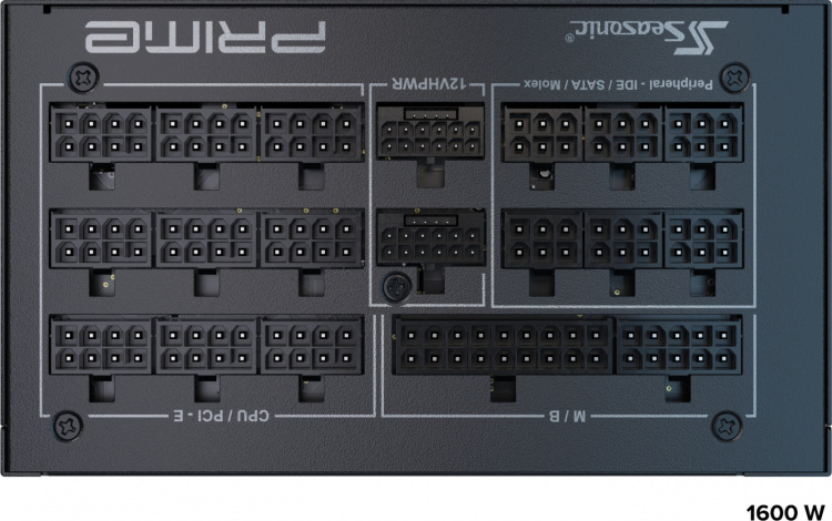 Seasonic Prime TX-1600 ATX 3.0-voeding, 1600 W