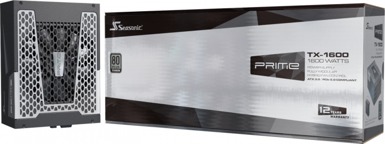 Seasonic Prime TX-1600 ATX 3.0-voeding, 1600 W