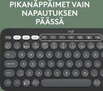 Logitech Pebble Keys 2 K380s-toetsenbord, grijs