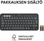 Logitech Pebble Keys 2 K380s-toetsenbord, grijs