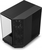 NZXT H6 Flow ATX-behuizing met panoramavenster, zwart Bij het ontwerp