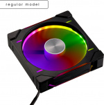 Phanteks D30-140 D-RGB PWM-ventilator, zwart, 140 mm
