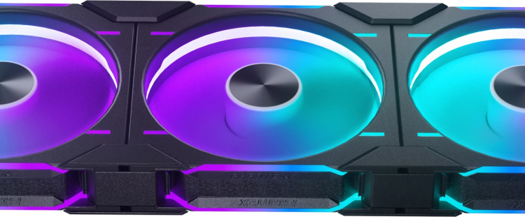 Phanteks D30-140 D-RGB PWM-ventilator, zwart, 140 mm