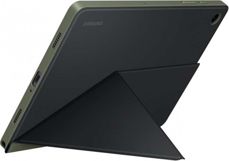 Samsung Galaxy Tab A9+ Book Cover-hoesje, zwart