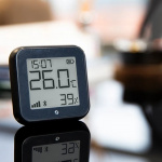 Shelly H&T Gen3 - vocht- en temperatuurmeter, zwart