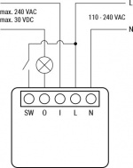 Shelly 1 Mini Gen3 - relaisschakelaar voor wifi-netwerk
