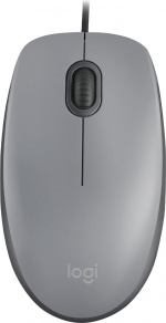 Logitech M110 Silent-muis, grijs
