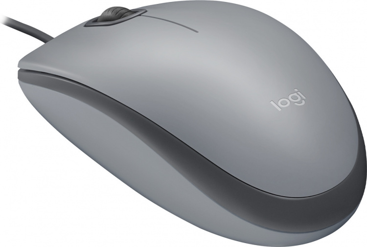 Logitech M110 Silent-muis, grijs