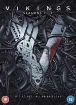 VIKINGS VALHALLAS WARRIORS (4 DVD BOX SET)
