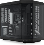 Hyte Y70 Black ATX-behuizing met panoramavenster, zwart