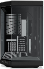 Hyte Y70 Black ATX-behuizing met panoramavenster, zwart