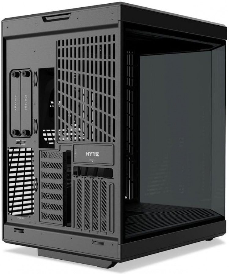 Hyte Y70 Black ATX-behuizing met panoramavenster, zwart