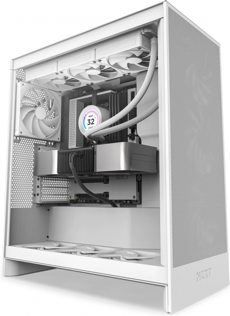 NZXT F120Q-ventilator, 120 mm, wit