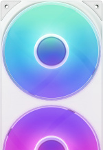 NZXT F360 RGB CORE-ventilator, 3 * 120 mm, wit Het