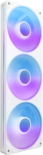 NZXT F360 RGB CORE-ventilator, 3 * 120 mm, wit Het