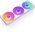 NZXT F360 RGB CORE-ventilator, 3 * 120 mm, wit Het