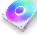 NZXT F360 RGB CORE-ventilator, 3 * 120 mm, wit Het