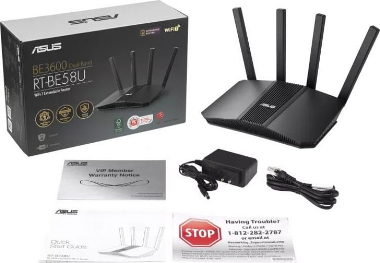 ASUS RT-BE58U Dual-band WiFi 7-router