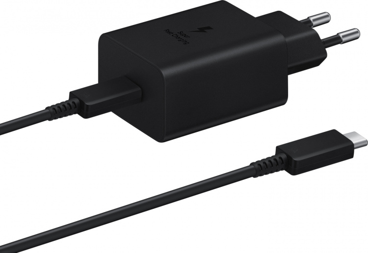 Samsung 45 W snellader, met USB-C-kabel, zwart