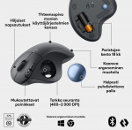 Logitech Ergo M575S-trackball, grafiet