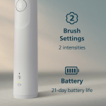 Philips HX7109/01 Sonicare Series 5300 elektrische tandenborstel, dubbele opzetborstel