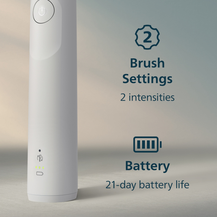 Philips HX7109/01 Sonicare Series 5300 elektrische tandenborstel, dubbele opzetborstel