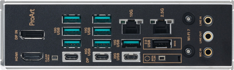 ASUS PROART X870E-CREATOR WIFI ATX-moederbord