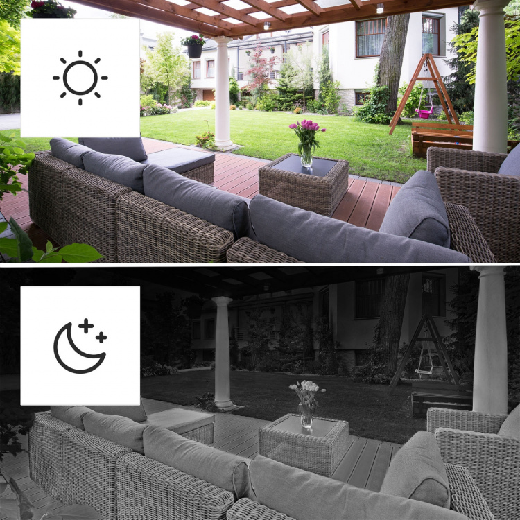 Hama Smart Övervakningskamera Utomhus Solenergi Svart