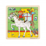 ASTRID LINDGREN Pussel 16 Pcs Pippi Långstrump - Square Horse