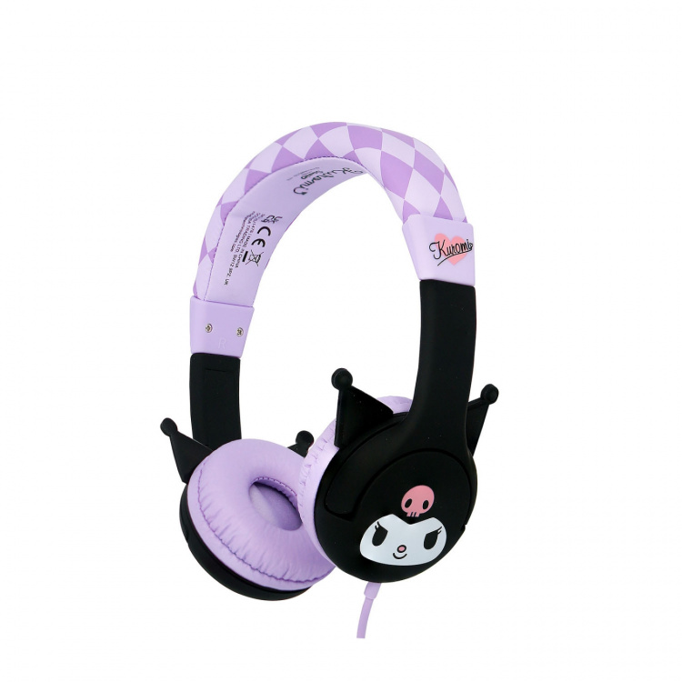 KUROMI Hörlurar Pink Trådbundna On-Ear 85dB med Öron