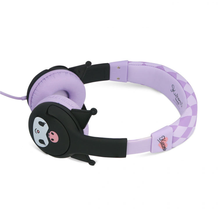 KUROMI Hörlurar Pink Trådbundna On-Ear 85dB med Öron