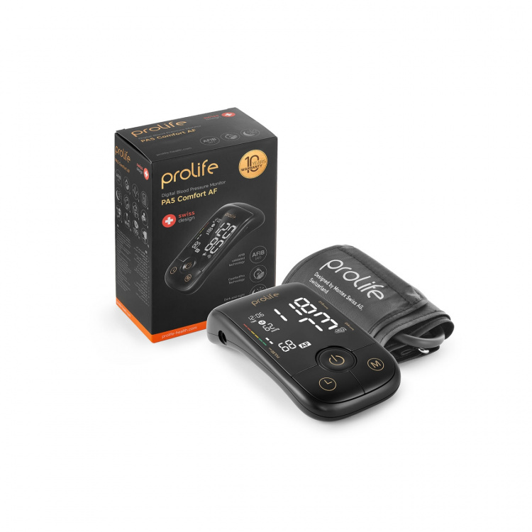 PROLIFE Blodtrycksmätare Digital PA5 Comfort AF