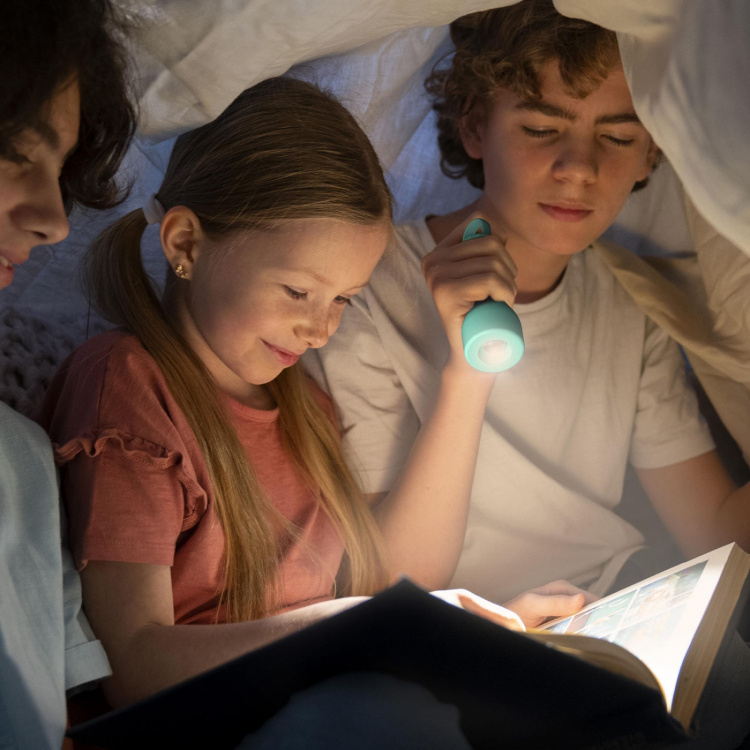 Mobility On Board Ficklampa Glowy Blå