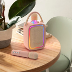 Mobility On Board Högtalar/Karaoke-kit Singy Party Rosa