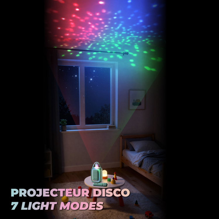 Mobility On Board Högtalar/Karaoke-kit Singy Party Blå