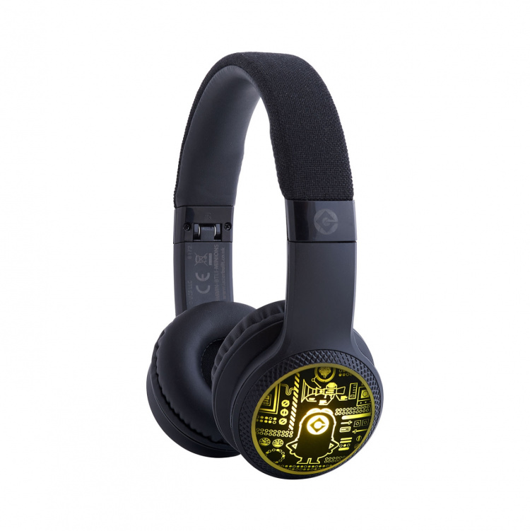 MINIONS Hörlurar LED Trådlösa On-Ear