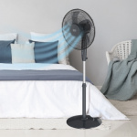 BLACK+DECKER Pelarfläkt 40cm 45W Svart