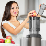 BLACK+DECKER Juicemaskin Slow Juicer 1400W Rostfritt Stål