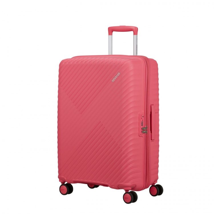 American Tourister Resväska Diablast Spinner 68/25 Pink Glitch