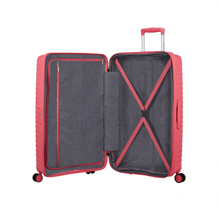 American Tourister Resväska Diablast Spinner 77/28 Pink Glitch