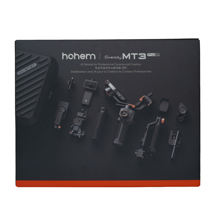Hohem Gimbal iSteady MT3 Pro Kit för Kamera & Telefon