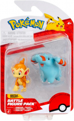 Pokémon Vechtfiguur Phanpy Chimchar (PKW4063)