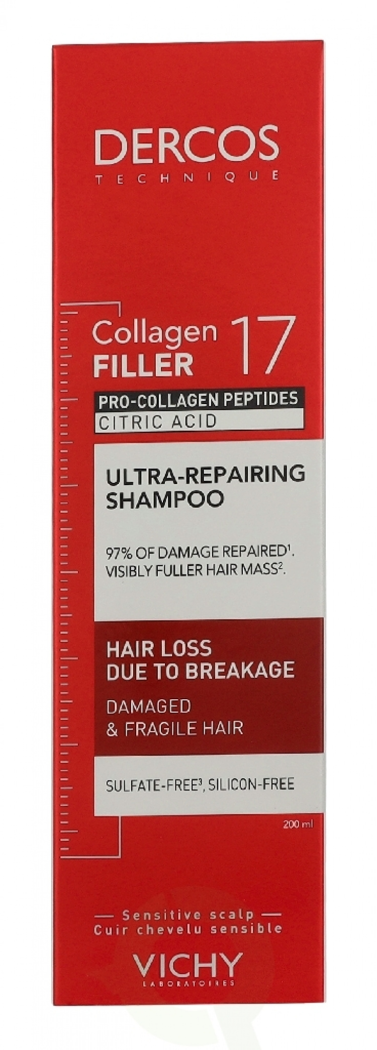 Vichy Dercos Ultra-Repair Shampoo 200 ml
