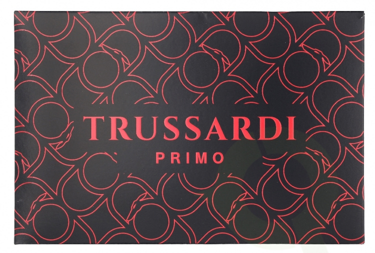 Trussardi Primo Giftset 200 ml Edp Spray 100ml Box/Shampoo & Shower Gel 100ml/Beauty Bag