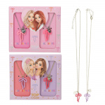 TOPModel BFF-kettingenset met strik - 40 cm + 5 cm verstelbare ketting